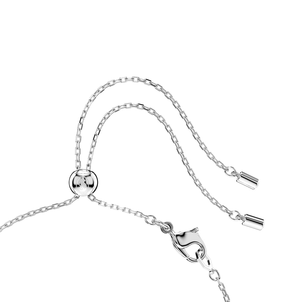 Swarovski Idyllia Yellow Flower Rhodium Plated Necklace