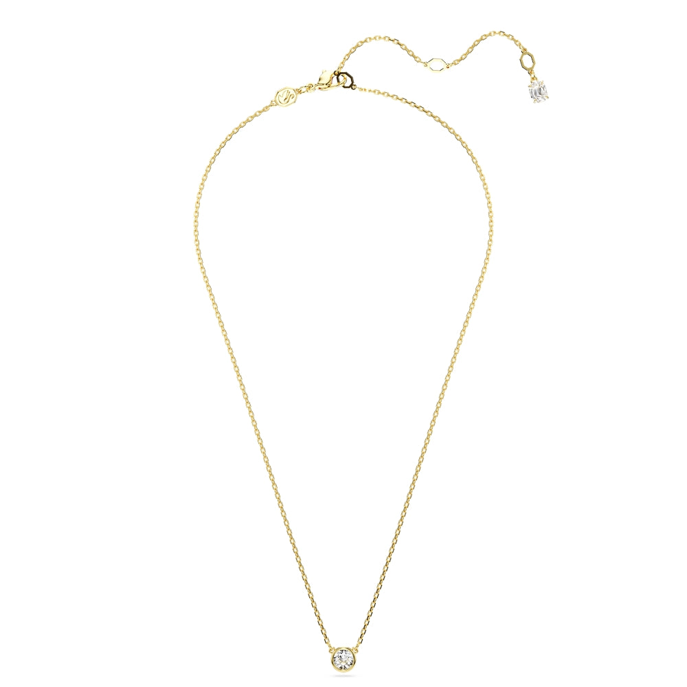 Swarovski Imber Gold-Tone White Crystal Pendant