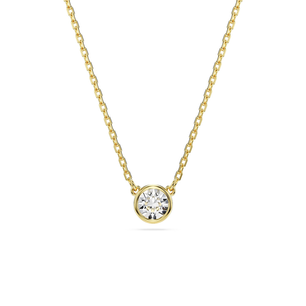 Swarovski Imber Gold-Tone White Crystal Pendant