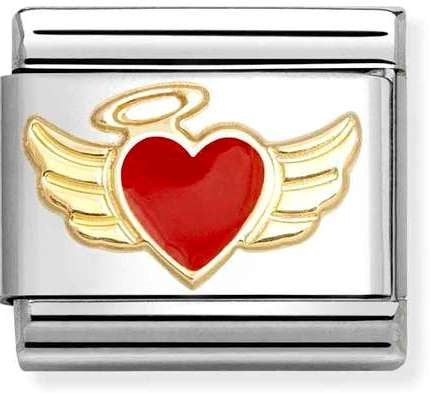 Nomination Angel Heart Charm