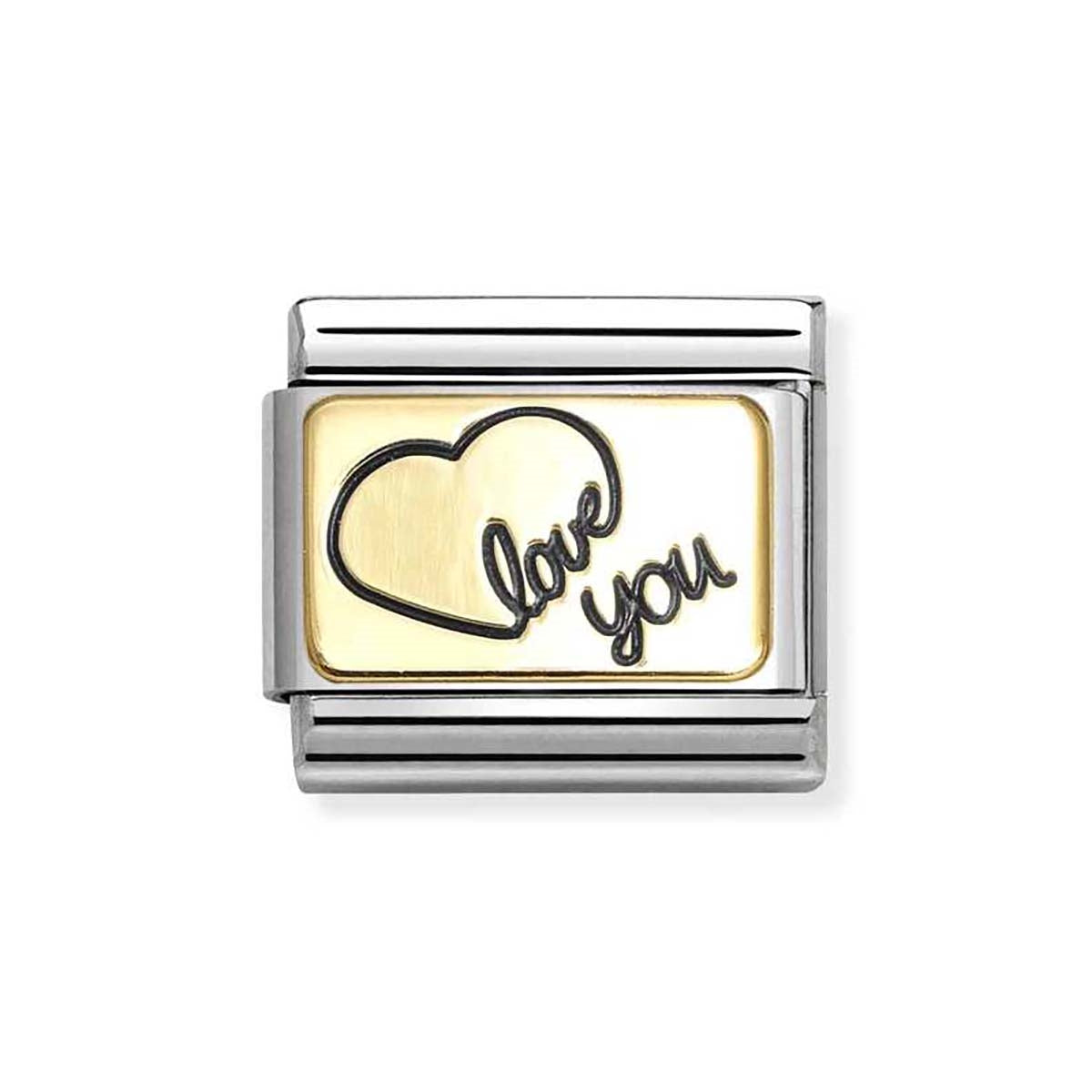 Nomination Love You Heart Charm