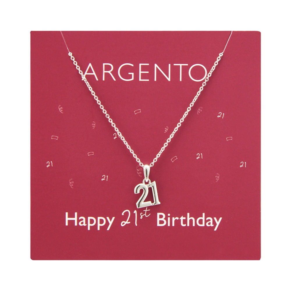 Argento Silver 21 Necklace