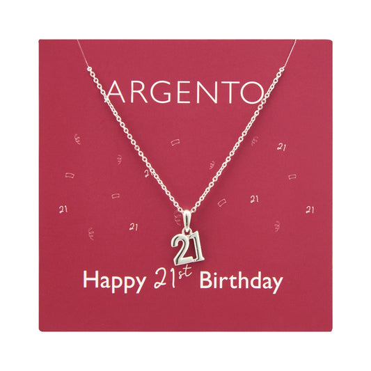 Argento Silver 21 Necklace