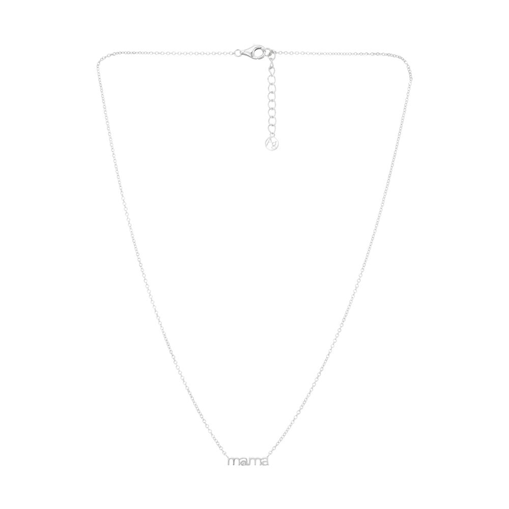 Argento Silver Mama Necklace
