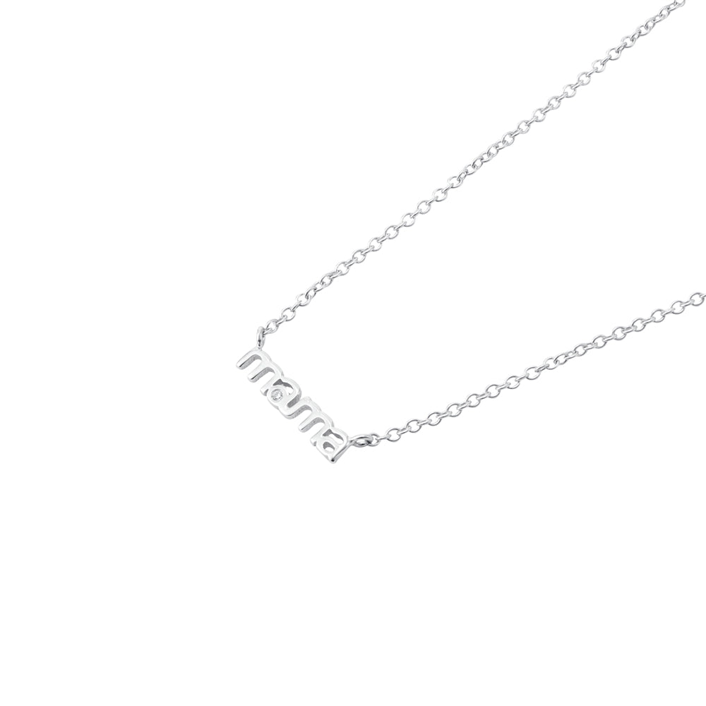 Argento Silver Mama Necklace