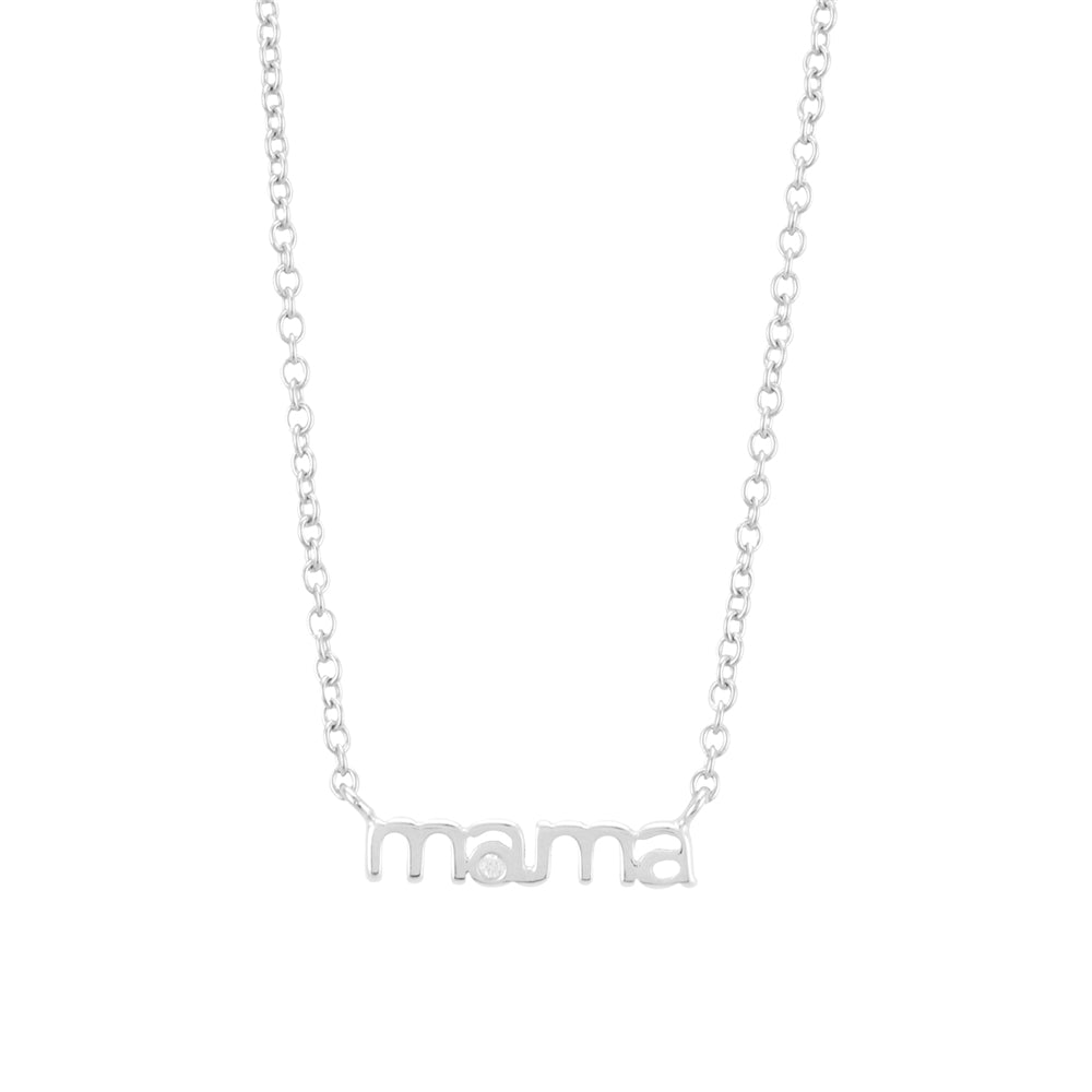 Argento Silver Mama Necklace