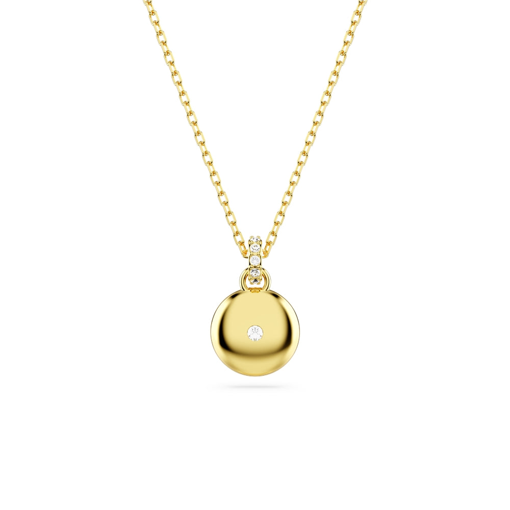 Swarovski Meteora White Crystal Gold-Tone Plated Necklace