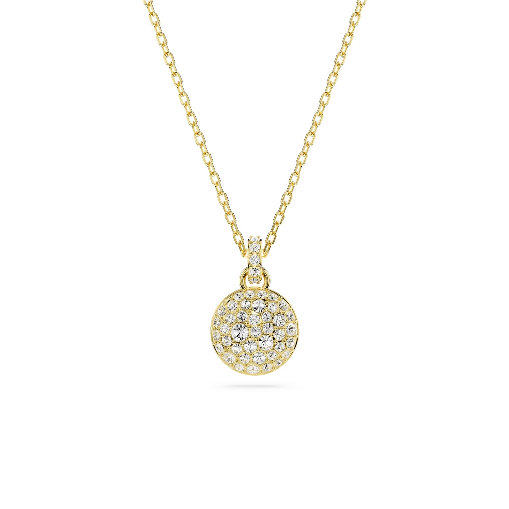 Swarovski Meteora White Crystal Gold-Tone Plated Necklace