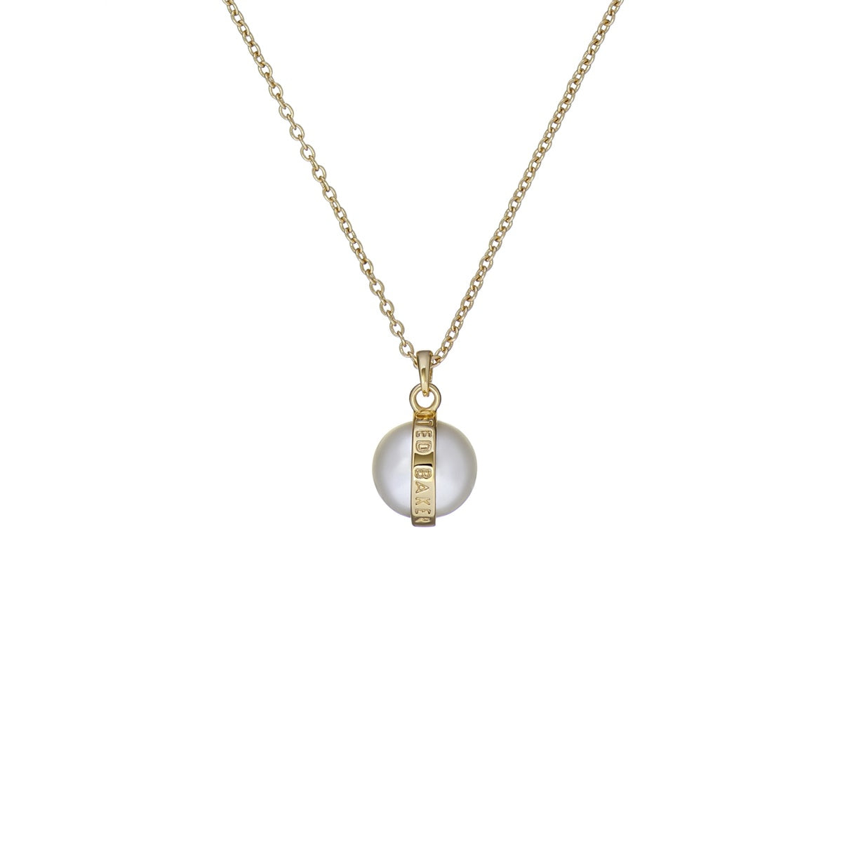Ted Baker Perreti Gold Pearl Orbit Necklace