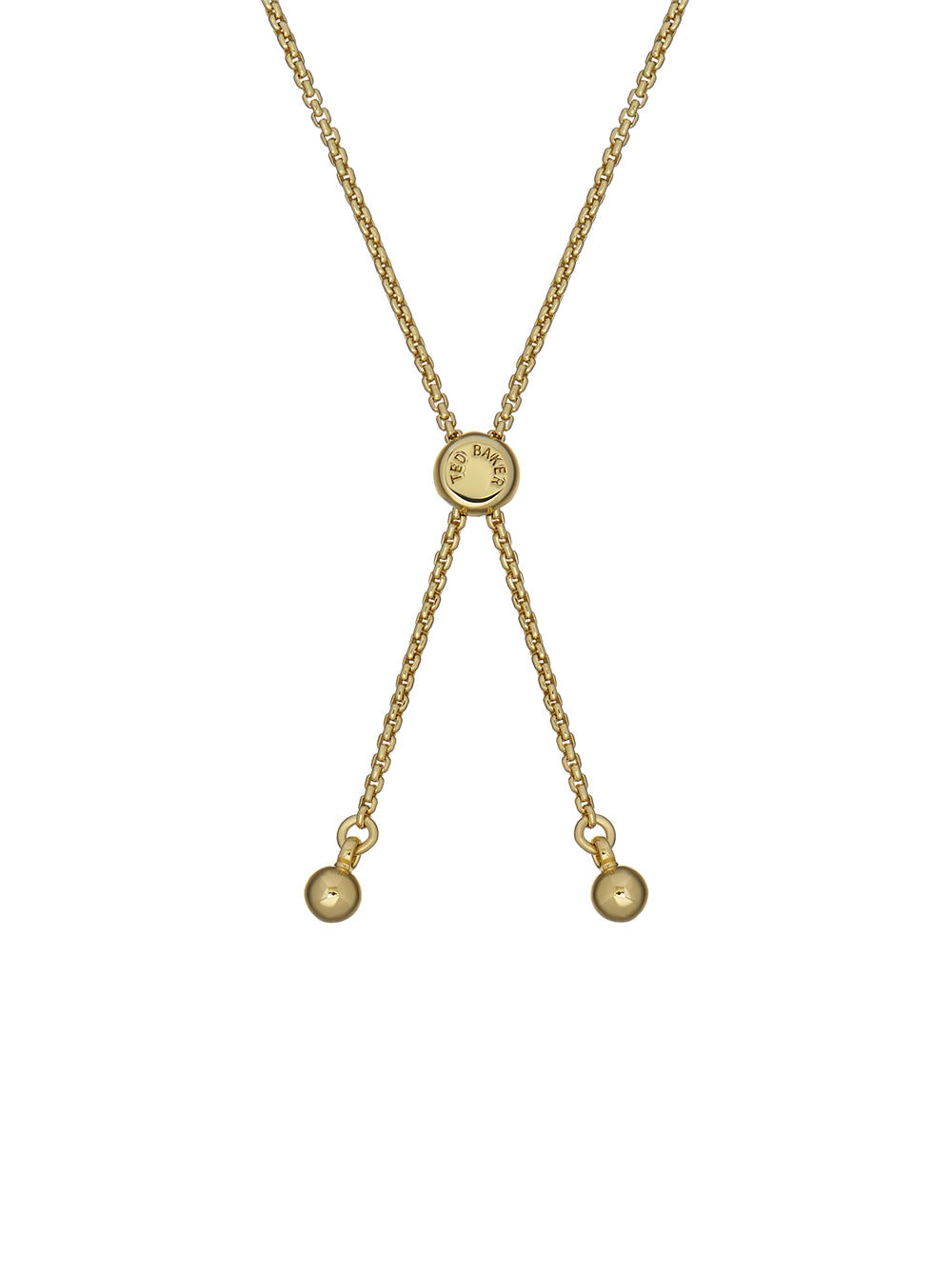 Ted Baker Soleta Gold Solitaire Sparkle Halo Bracelet