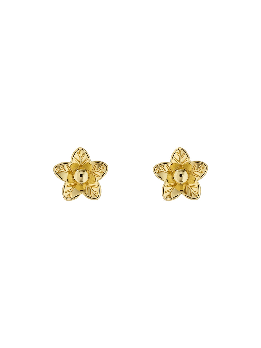Ted Baker Wildie Tiny Gold Wildflower Stud Earrings