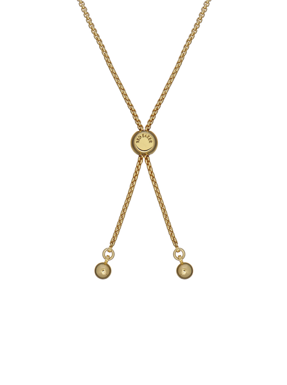 Ted Baker Petials Gold Pink and Pearl Flower Bracelet