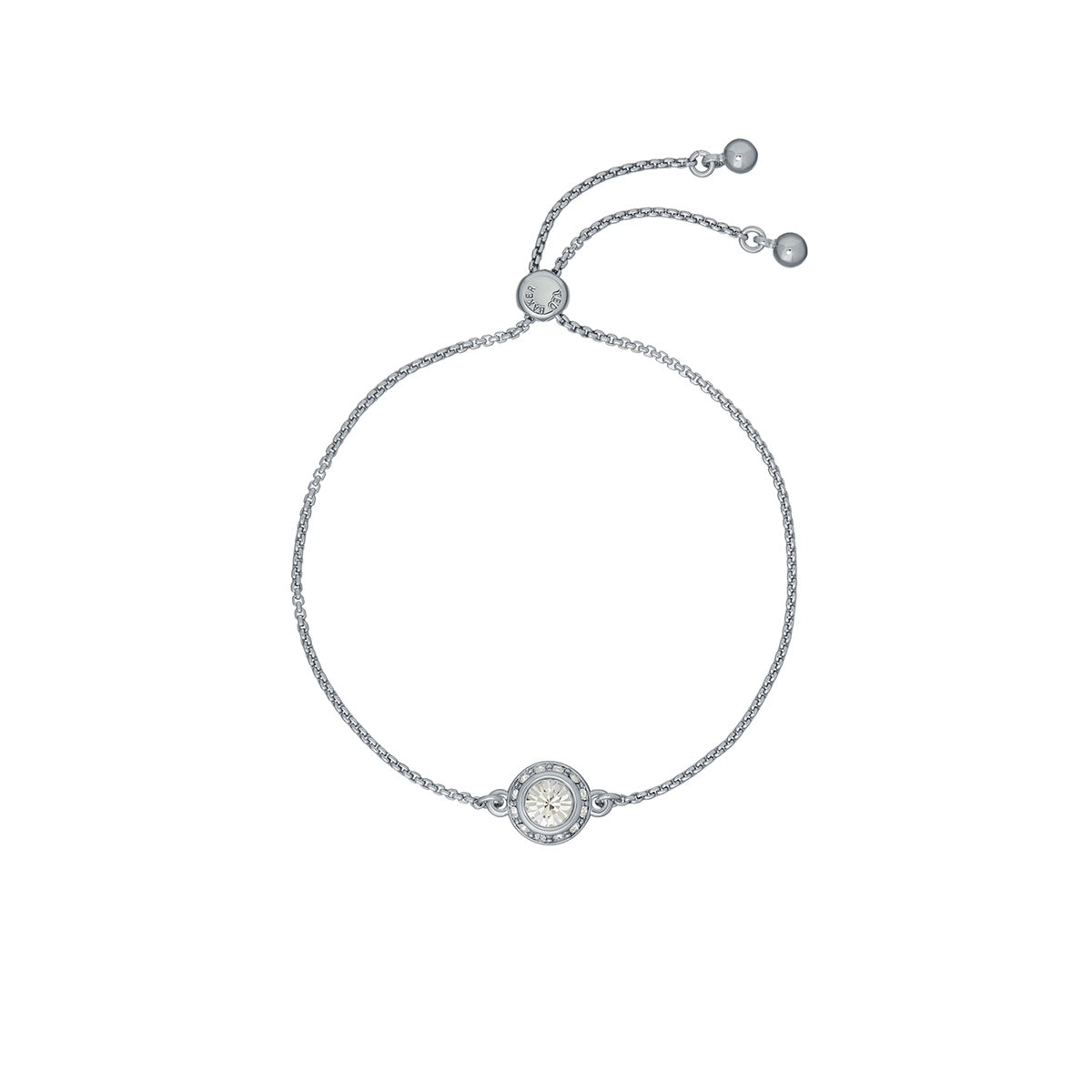 Ted Baker Soleta Silver Solitaire Sparkle Halo Bracelet