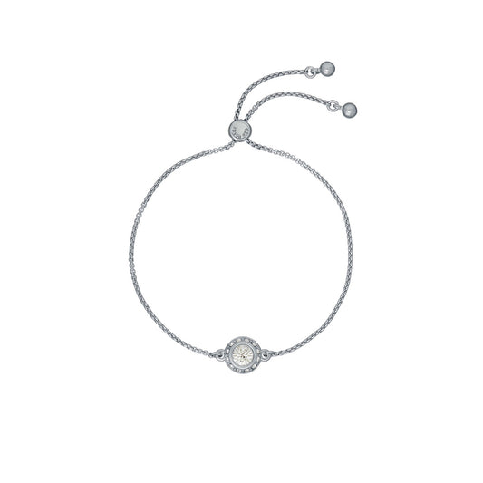 Ted Baker Soleta Silver Solitaire Sparkle Halo Bracelet