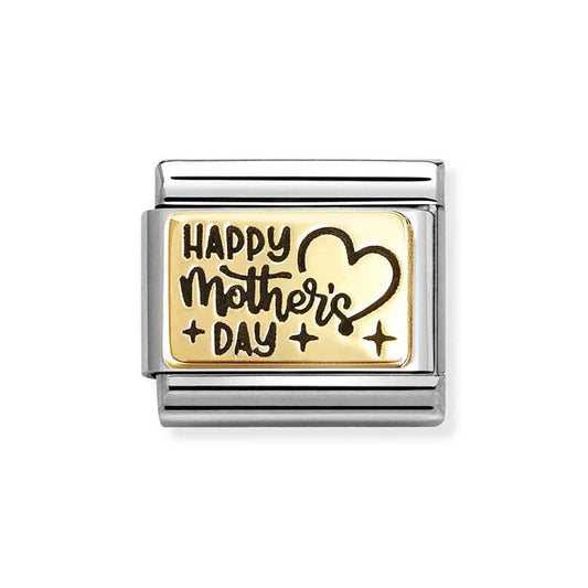 Nomination Gold Mothers Day Charm