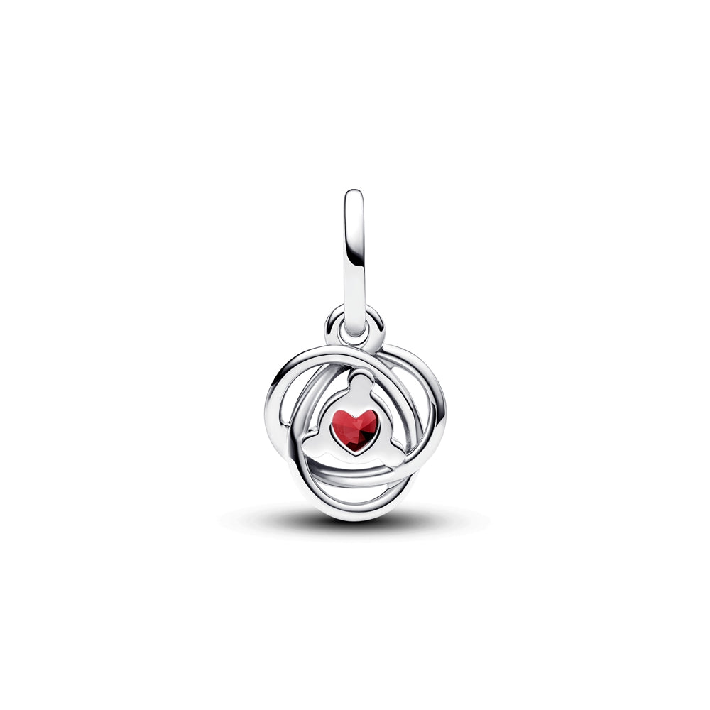 Pandora July Birthstone Eternity Circle Dangle Charm