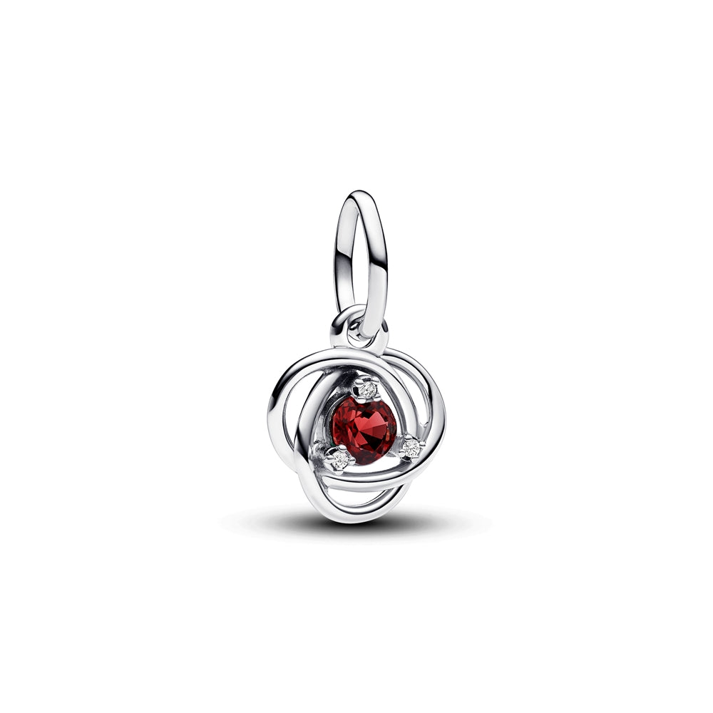 Pandora July Birthstone Eternity Circle Dangle Charm