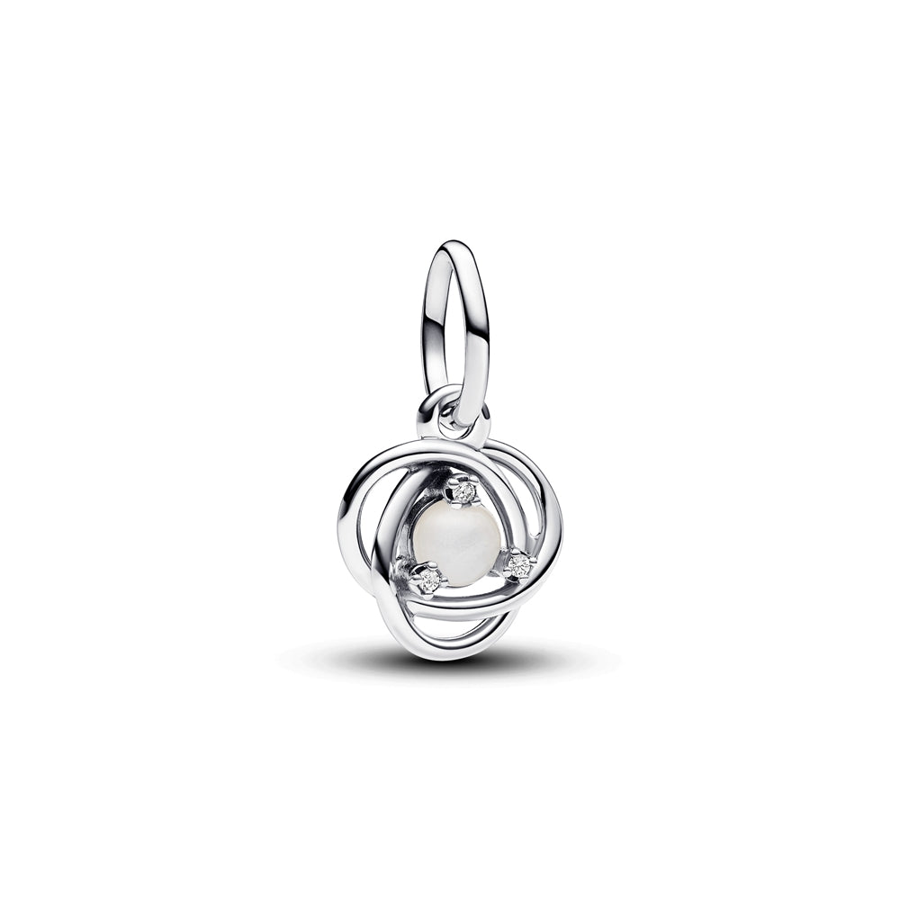 Pandora June Birthstone Eternity Circle Dangle Charm