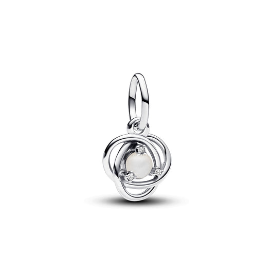 Pandora June Birthstone Eternity Circle Dangle Charm