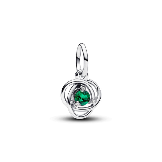 Pandora May Birthstone Eternity Circle Dangle Charm