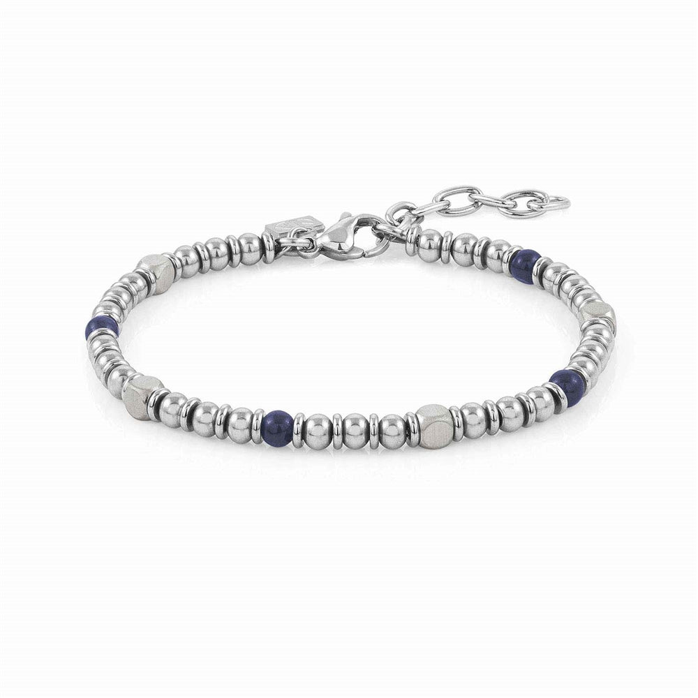 Nomination Instinct Blue Agate Bead Bracelet