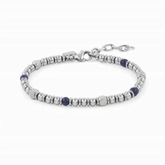 Nomination Instinct Blue Agate Bead Bracelet