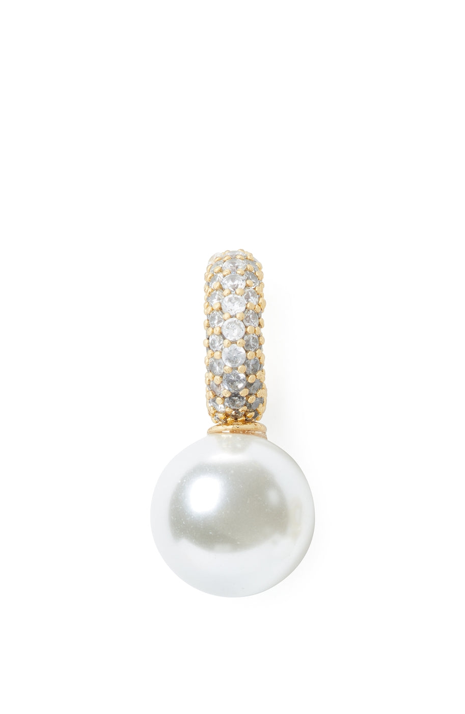 Kate Spade New York Gold Pearl Crystal Showtime Huggies