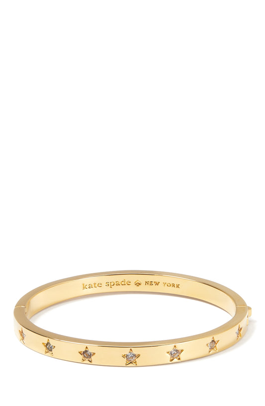 Kate Spade New York Gold Set In Stone Star Bangle Bracelet
