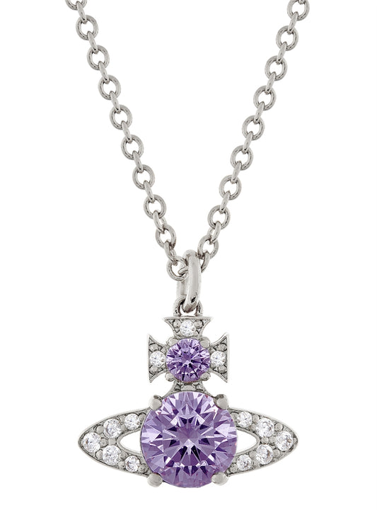 Vivienne Westwood Silver Lavender Ismene Necklace