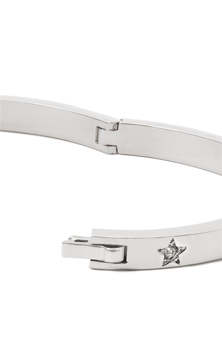 Kate Spade New York Silver Set In Stone Star Bangle