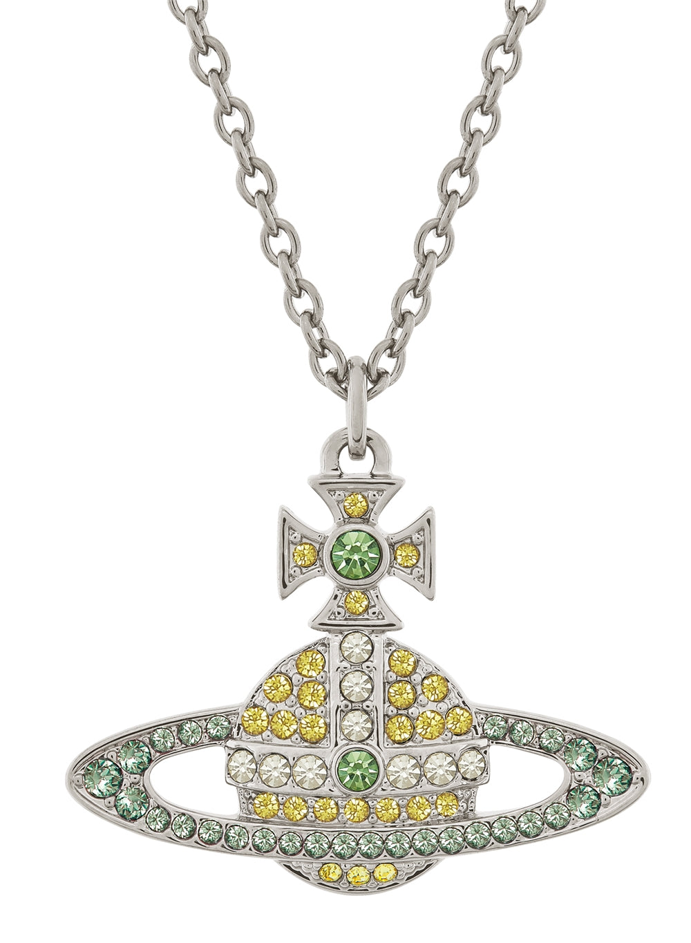Vivienne Westwood Silver Topaz Kika Necklace