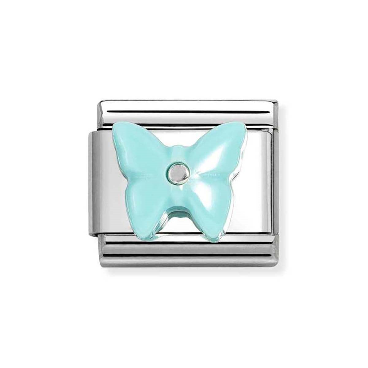 Nomination Butterfly In Turquoise Charm