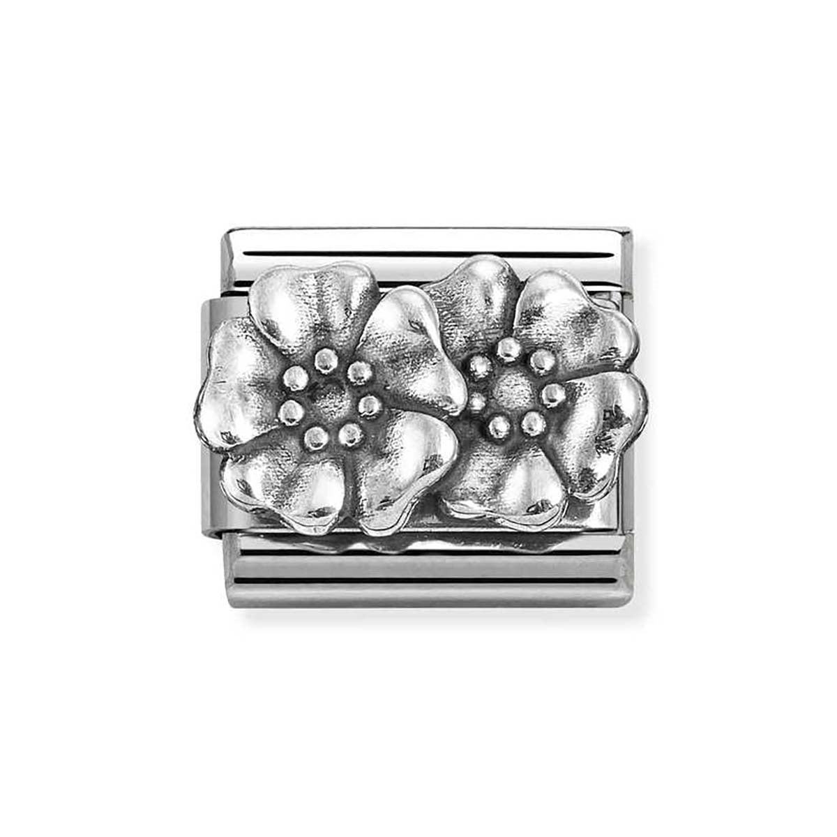 Nomination Silver Flowers Charm