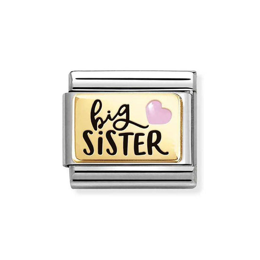 Nomination Gold Big Sister Charm