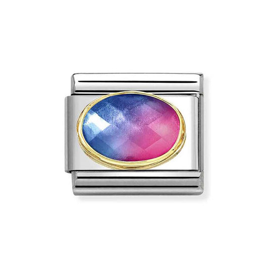 Nomination Light Blue Red Charm