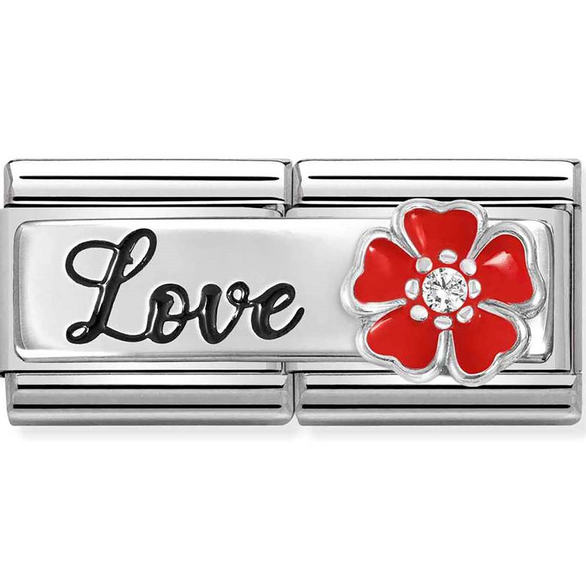 Nomination Love With Flower Double Charm