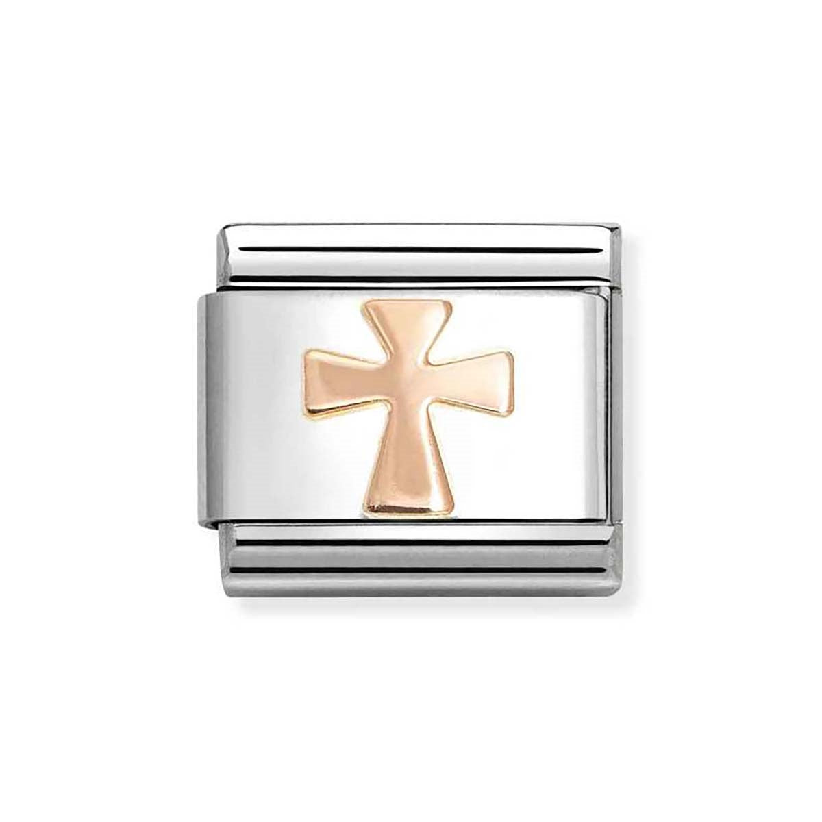 Nomination Rose Gold Cross Charm
