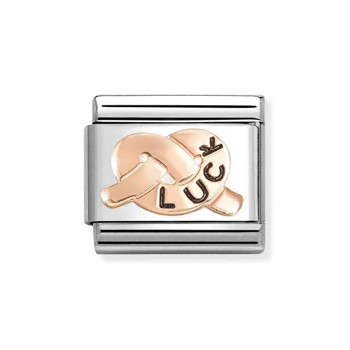 Nomination Rose Gold Luck Knot Charm