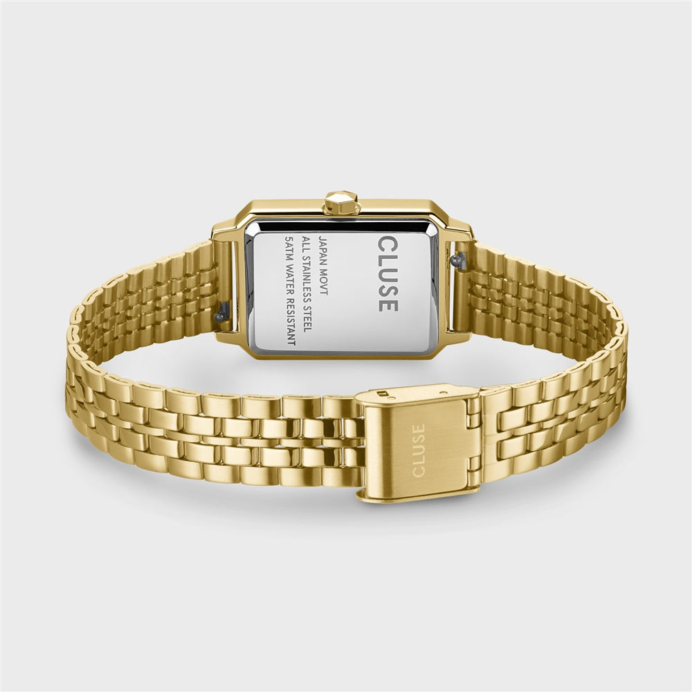 CLUSE Gold Fluette Sand Texture 5 Link Watch