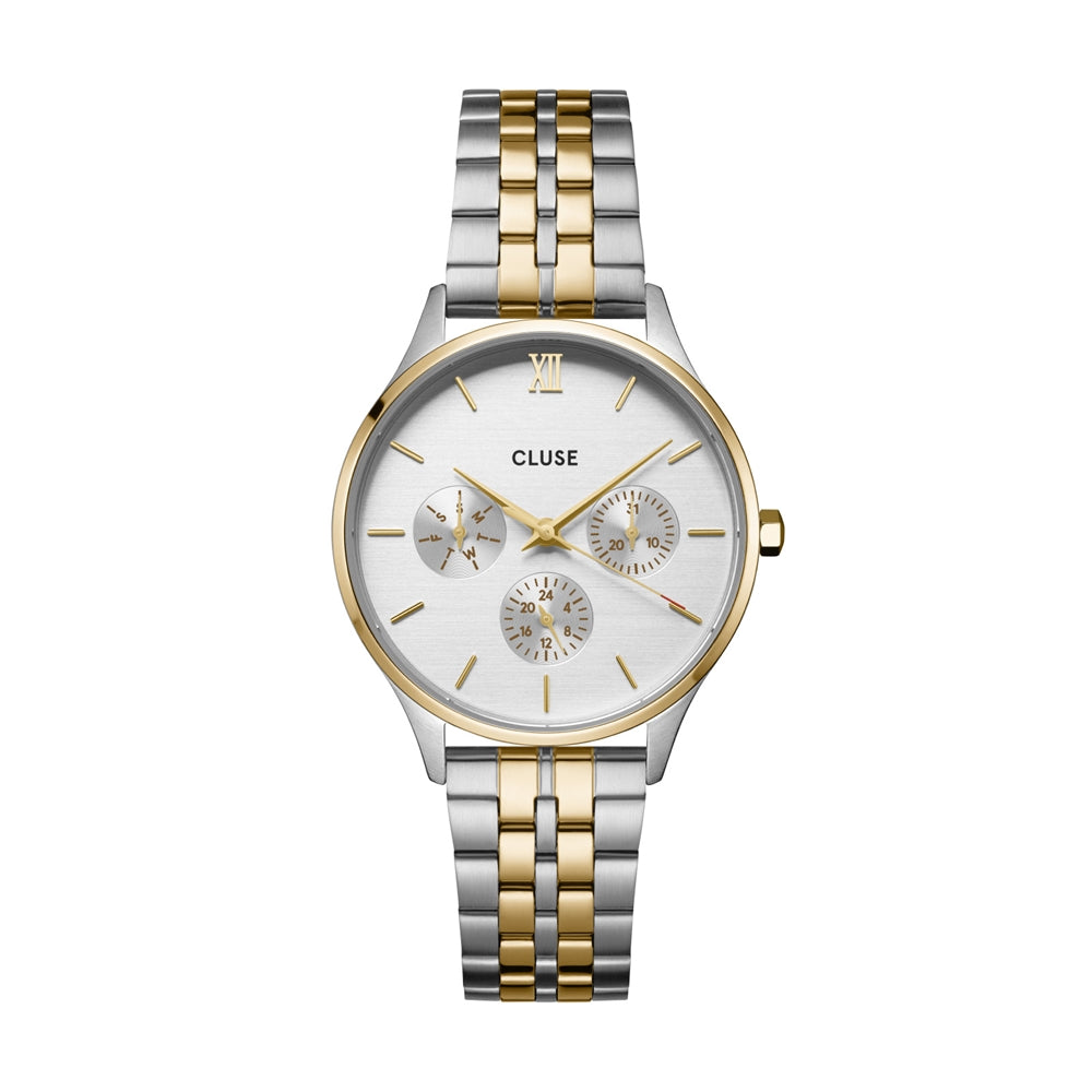 CLUSE Gold Mix Minuit Multifunction Watch