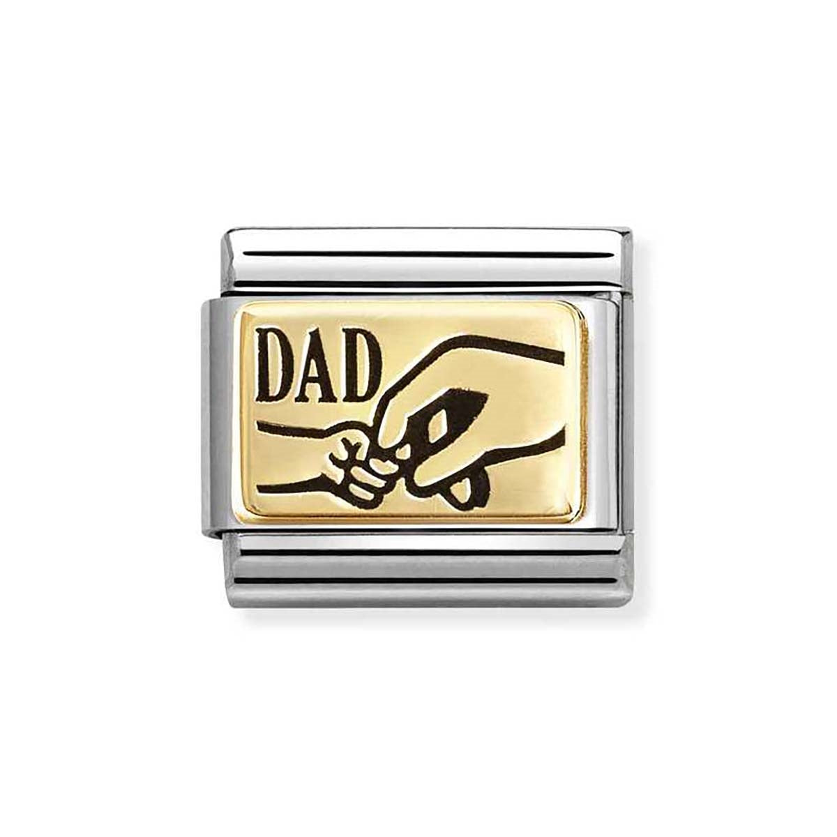 Nomination Gold Dad Hand Charm