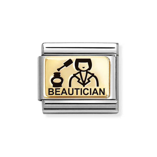 Nomination Gold Beautician Charm