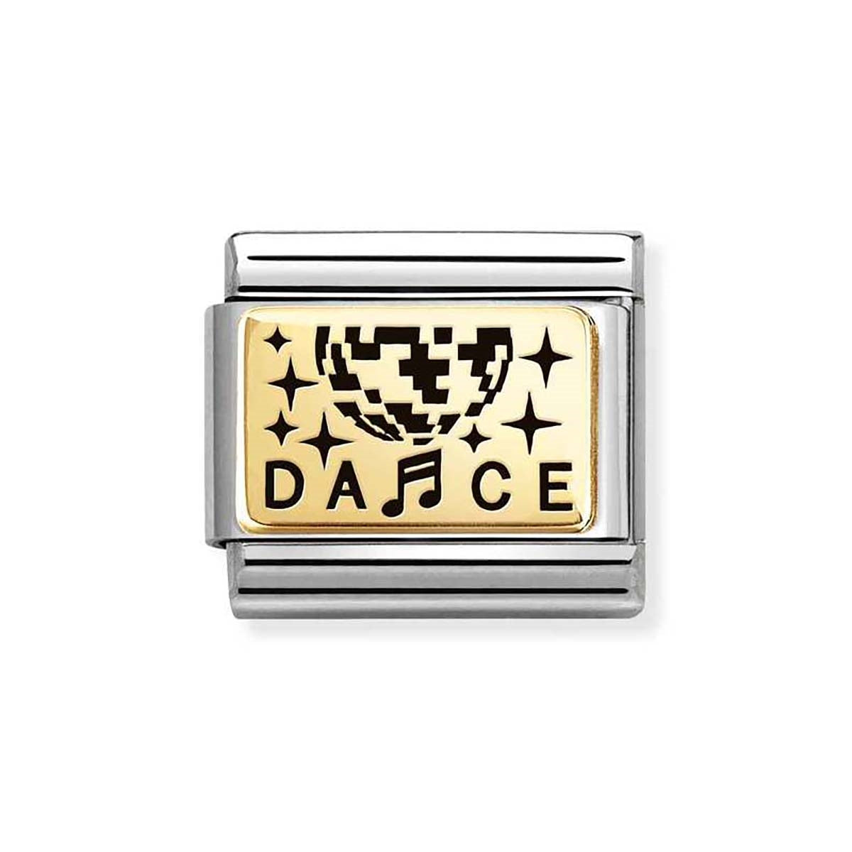 Nomination Gold Strobe Ball Charm