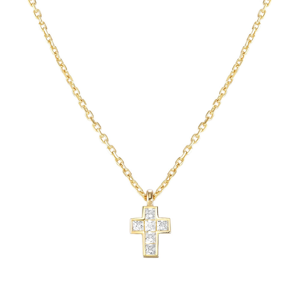 Nomination Carismatica Small Gold Cross Necklace