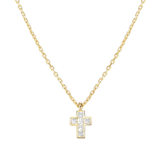 Nomination Carismatica Small Gold Cross Necklace