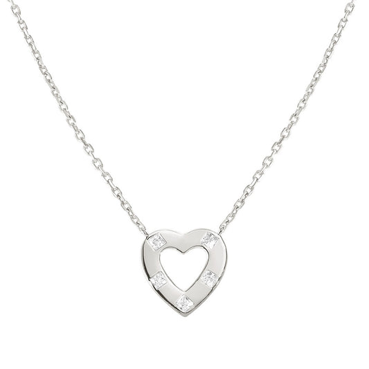 Nomination Carismatica Heart Square Crystal Necklace