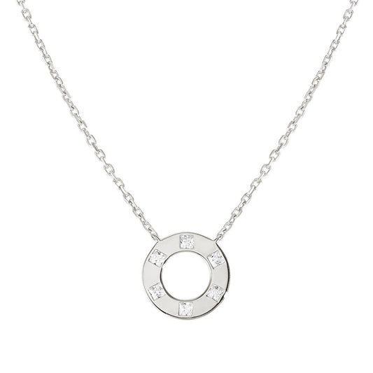 Nomination Carismatica Circle Square Crystal Necklace