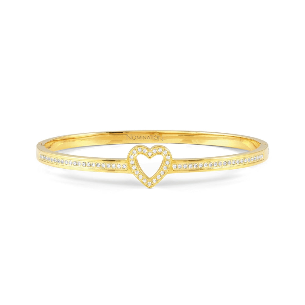 Nomination Pretty Bangles Large Gold Heart