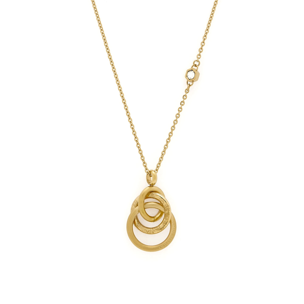 Olivia Burton Encircle Gold IP Pendant Necklace 