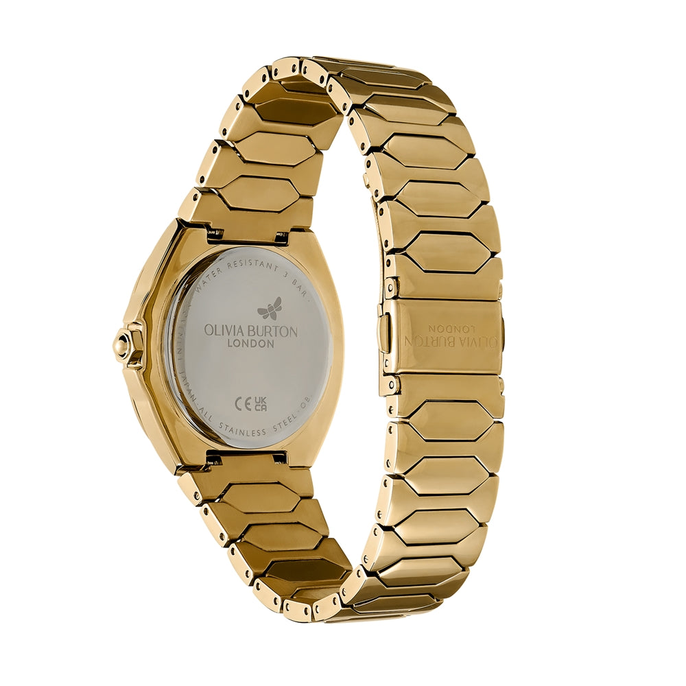 Olivia Burton Gold IP Lustre Watch 